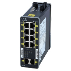Cisco IE-1000-8P2S-LM | Industrial Ethernet 1000 Series 8 x Ports 100Base-TX + 2 x SFP Ports Layer 2 Managed Rail-mountable Fast Ethernet network Switch