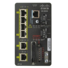 Cisco IE-2000-4T-G-B-RF | Industrial Ethernet IE 2000 Series 4 x FE Ports 10/100Base-TX + 2 x GE SFP Ports Layer 2 Managed Fast Ethernet Network Switch