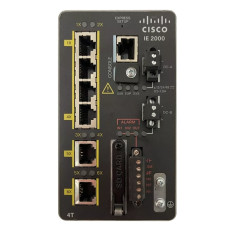 Cisco IE-2000-4T-L-RF | Industrial Ethernet IE 2000 6 x FE Ports 10/100Base-TX Layer 2 Managed Fast Ethernet Network Switch