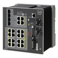 Cisco IE40008GT8GP4GE-RF | Industrial Ethernet 4000 Series 8 x Ports 10/100/1000Base-T + 8 x Ports PoE+ 10/100/1000Base-T + 4 x Ports SFP + 4 x Combo SFP Layer 3 Managed Gigabit Ethernet Network Switch