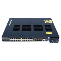 Cisco IE-4010-4S24P-RF | Industrial Ethernet 4010 Series 24 x Ports PoE+ 1000Base-T + 4 x Ports SFP Uplink 1U Rack-mountable Layer 3 Managed Fast Ethernet Network Switch