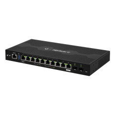 Ubiquiti ER-12 | EdgeRouter 12 9 x Port 1000ase-T + 1 x Port PoE RJ-45 + 2 x Port PoE SFP + 1 x Port SFP Layer 3 Advanced Network Router