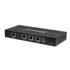 Ubiquiti ERLite-3 | EdgeRouter Lite 3 x Ports 1000Base-T + 1 x Port RJ-45 Serial Router
