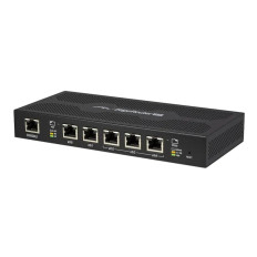 Ubiquiti ERPoe-5 | EdgeRouter 2 x PoE 1000Base-T Router Ports + 3 x PoE 1000Base-T Switch/Router Ports Advanced Network Router