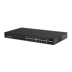 Ubiquiti ES-24-LITE | EdgeSwitch 24 x RJ-45 Ports 1000Base-T + 2 x SFP Ports Layer 3 Managed Gigabit Ethernet Network Switch