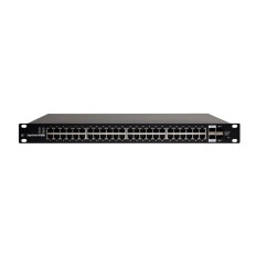 Ubiquiti ES-48-500W | EdgeSwitch 48 x RJ-45 Ports PoE+ 1000Base-T + 2 x SFP Ports + 2 x SFP+ Ports Layer 3 Managed Rack-Mountable Gigabit Ethernet Network Switch