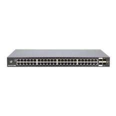 Ubiquiti ES-48-LITE | EdgeSwitch 48 x RJ-45 Ports 1000Base-T + 2 x SFP Ports + 2 x SFP+ Ports Layer 3 Managed Rack-Mountable Gigabit Ethernet Network Switch