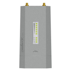 Ubiquiti RM2-TI | RocketM2 Titanium IEEE 802.11a/n 5GHz 150Mbps 1 x RJ-45 Port 10/100/1000 + 1 x Port 10/100 External GPS Antennas Outdoor Wireless Access Point