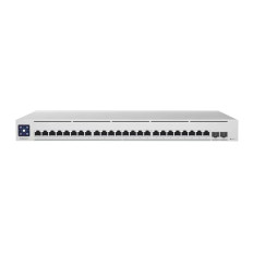 Ubiquiti USW-ENTERPRISEXG-24 | UniFi Enterprise XG 24 24 x RJ-45 Ports 10GBase-T + 2 x SFP28 Ports Layer 3 Managed Gigabit Ethernet Network Switch