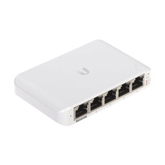 Ubiquiti USW-FLEX-MINI | Compact, 5-Port, Layer 2 Switch that can be Powered with PoE or a 5V USB-C Adapter