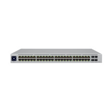 Ubiquiti USW-PRO-48 | 48-Port, Layer 3 Switch Supporting 10G SFP+ Connections with Fanless Cooling