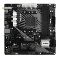 ASRock B450M/AC | Socket AM4 AMD Promontory B450 Chipset Micro-ATX System Board (Motherboard) Supports Ryzen 2000/3000/4000/5000 G-Series