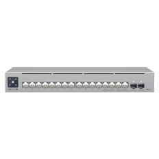 Ubiquiti USW-PRO-MAX-16-POE-180W | 16-Port, Layer 3 Etherlighting Switch with 2.5 GbE, PoE++ Output, and Versatile Mounting Options