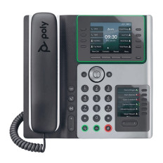 HP 82M90AA | Poly Edge E450 IP Phone and PoE-enabled