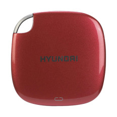 Hyundai HTESD1024R | 1TB USB 3.1 External Solid State Drive (Candy Red)