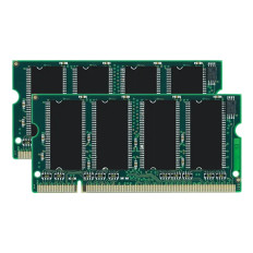 Dell 04F681 | 512MB Kit (2x256MB) PC133 133MHz Non-ECC Unbuffered 144-Pin SODIMM Memory