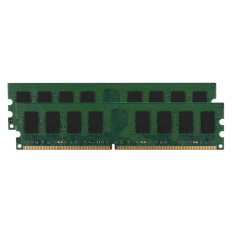 Buffalo D2/533-1GX2 | 2GB Kit (2x1GB) DDR2-533MHz PC2-4200 Non-ECC Unbuffered 240-Pin UDIMM Memory