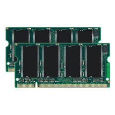 HP DD418AV | 1GB Kit (2x512MB) DDR-266MHz PC2100 Non-ECC Unbuffered 200-Pin SODIMM Memory