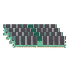 HP DK442AV | 4GB Kit (4x1GB) DDR-400MHz PC3200 Non ECC Unbuffered 184-Pin UDIMM Memory