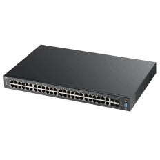 ZyXEL XGS2210-52 | 48 x Ports PoE+ 10/100/1000Base-T + 4 x SFP+ Ports 10Base-X Layer 2 Managed 1U Rack-mountable Gigabit Ethernet Network Switch