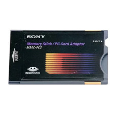 Sony MSAC-PC2 | PC Card Adaptor (Memory Stick) PC Card Adapter Memory Stick
